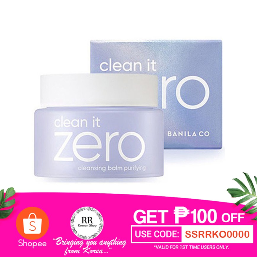 Banila Co Clean It Zero Cleansing Balm Purifying 100ml Shopee Philippines 6622