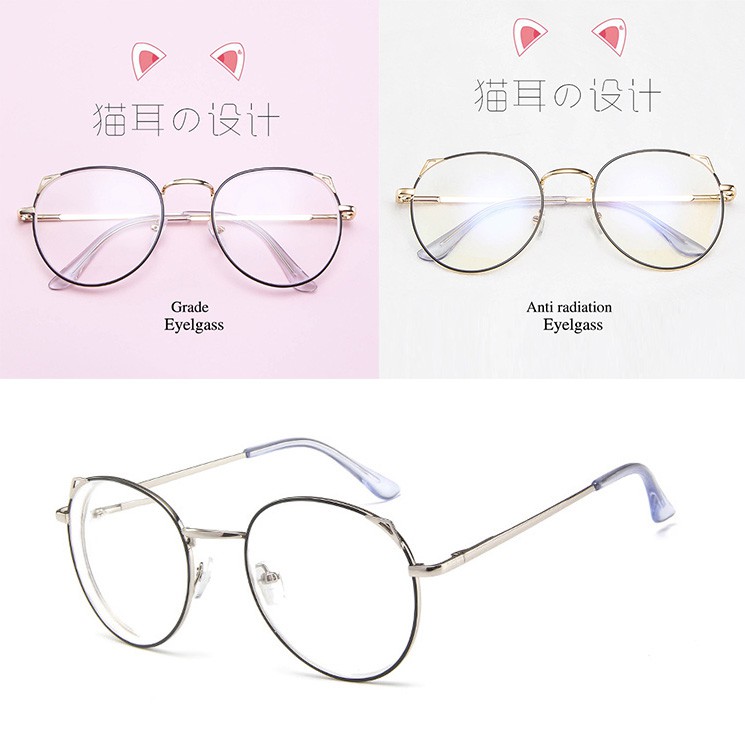 vintage clear frame glasses