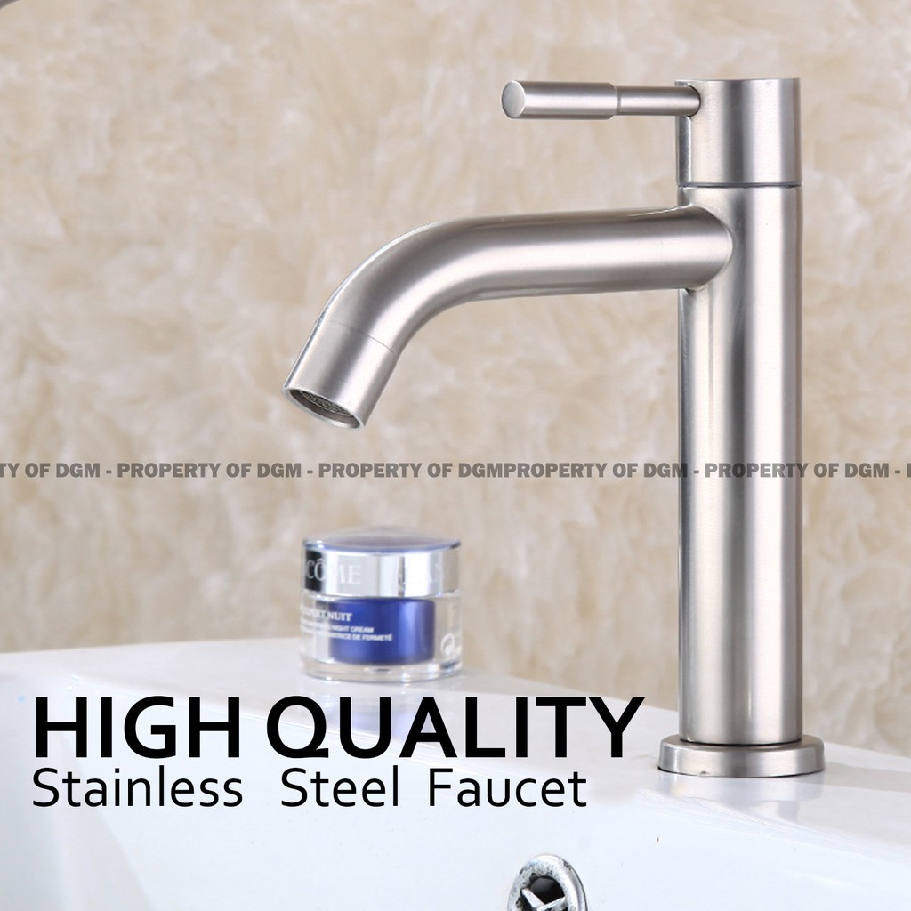SUS 304 Authentic Stainless Steel Lavatory Faucet LTD 5503 Shopee