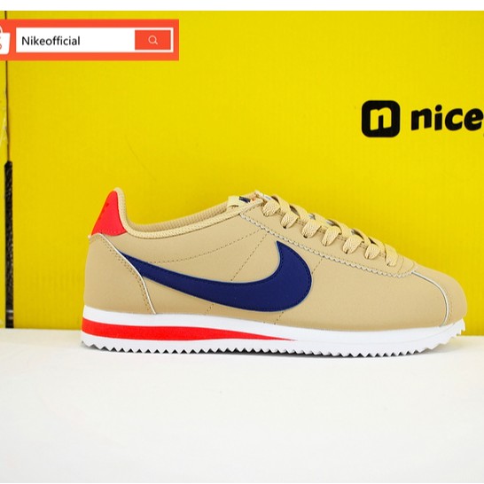 Deportista Gobernable Arrepentimiento Authentic Nike Cortez Basic Classic Forrest Gump Brown Running Shoes For  Men and Women | Shopee Philippines