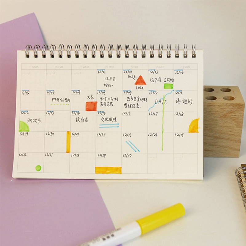 Planner Book Monthly Weekly Daily Agenda Schedule Blank Planner Book Monthly Weekly Daily Agenda Schedule Blank