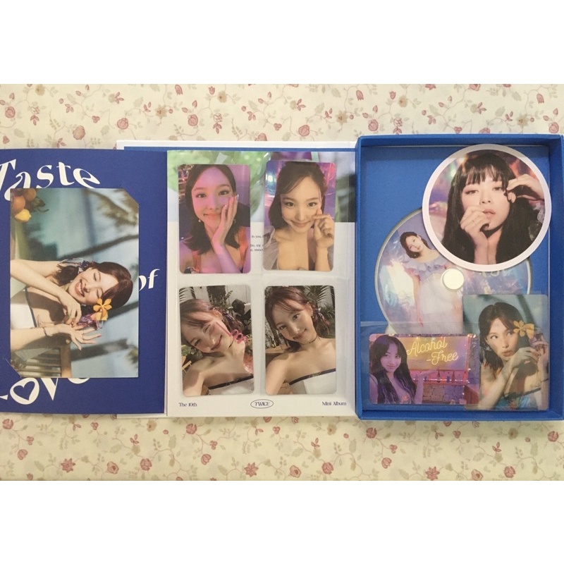 Twice Taste Of Love Unsealed Album Complete Inclusions Fallen Version Semi Nayeon Set Shopee Philippines