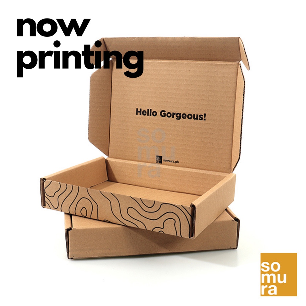 SOMURA Logo printing service ONLY add custom logo to your packaging