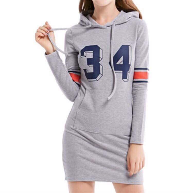 korean hoodie dress