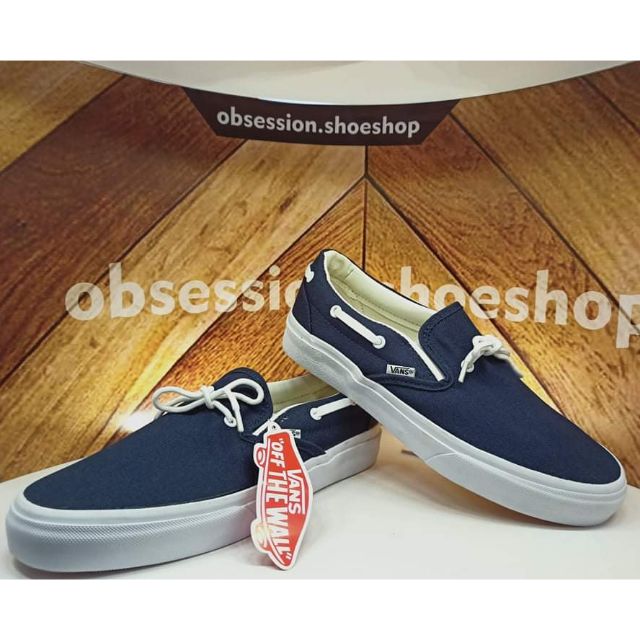 mens vans navy blue