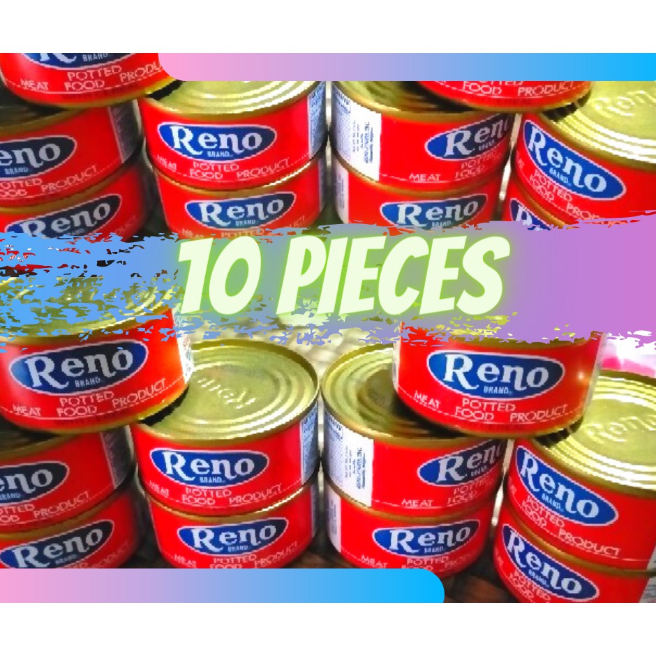 Reno Potted Meat, 85g x 10 pcs (1 box) Shopee Philippines