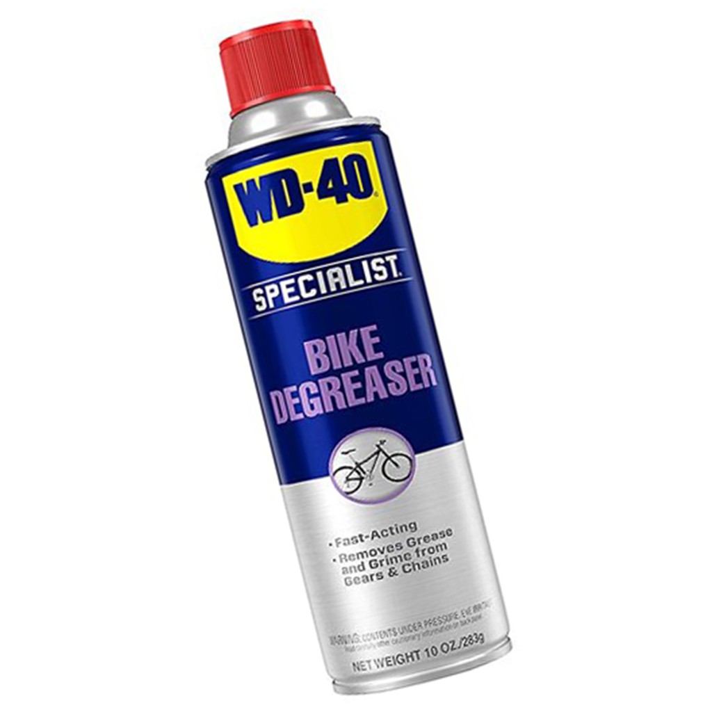 ORIGINAL WD40 BIKE DEGREASER ( 10 0z / 283 GRAMS ) WD40 FAST ACTING REMOVES GREASE AND GRIME