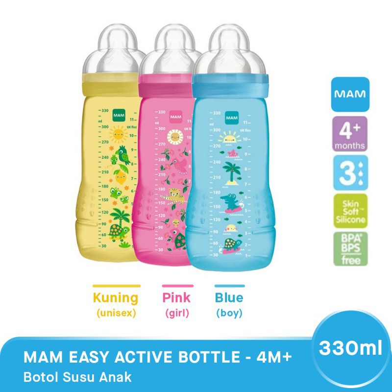 Mam Easy Active Baby Bottle 330ml 330ml Baby Milk Bottle Shopee