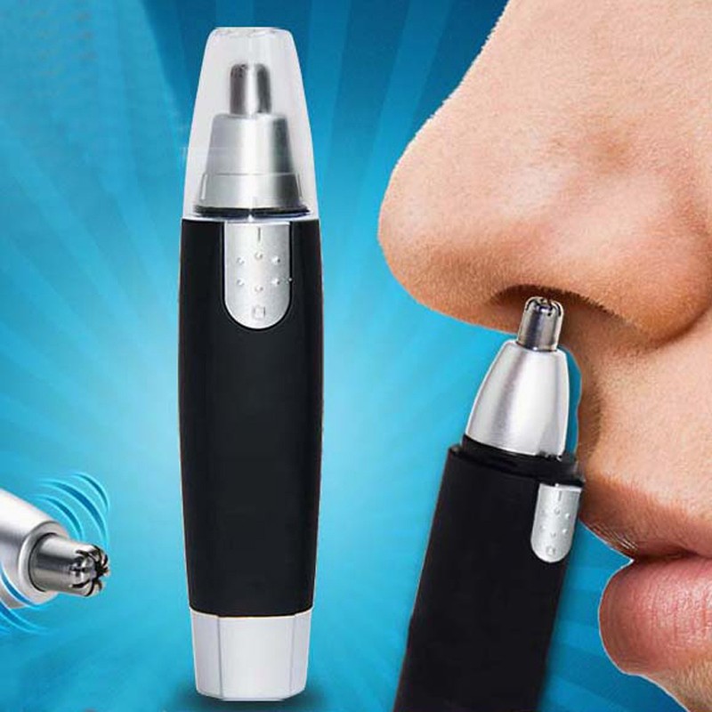 woman's nose trimmer