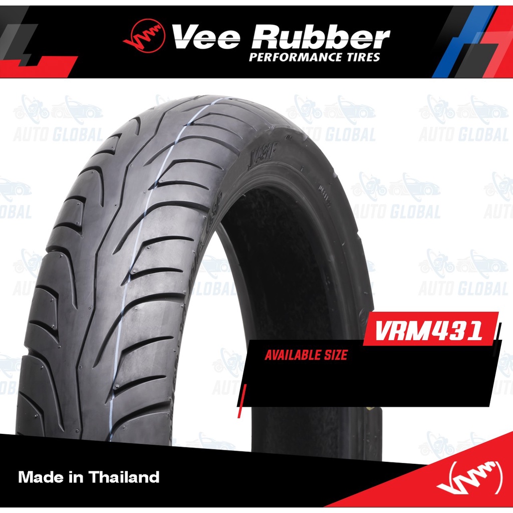 VEE RUBBER VRM431 ULTRA RACING GRIP (Tubeless) Motorcycle Tires