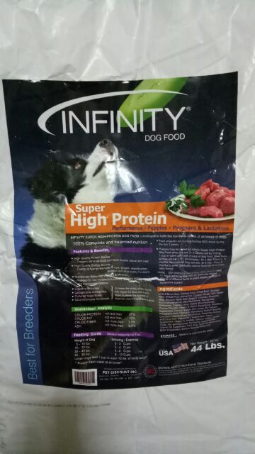 infinity dog food price