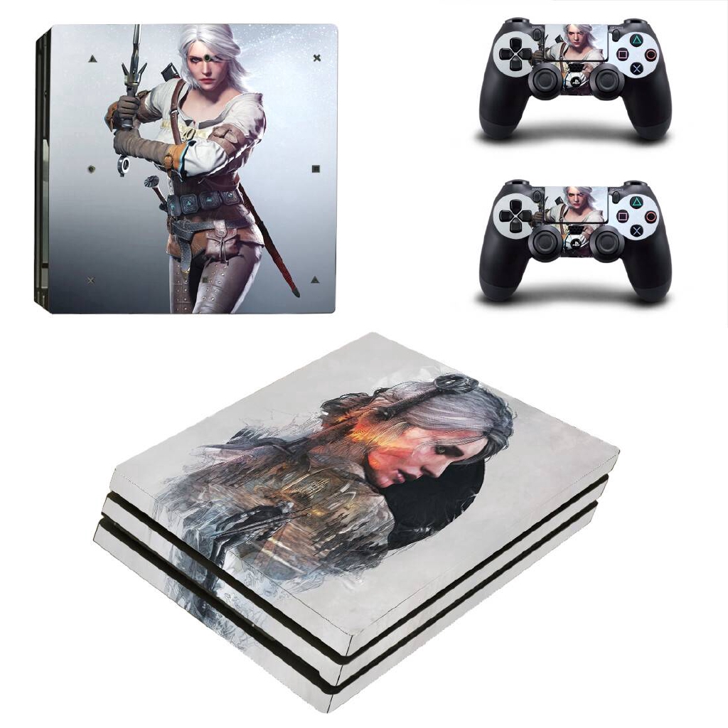 The Witcher 3 Wild Hunt Themed Skin Sticker Set For Ps4 Pro Console And Controllers Covers Decal 10 Colors Available Shopee Philippines