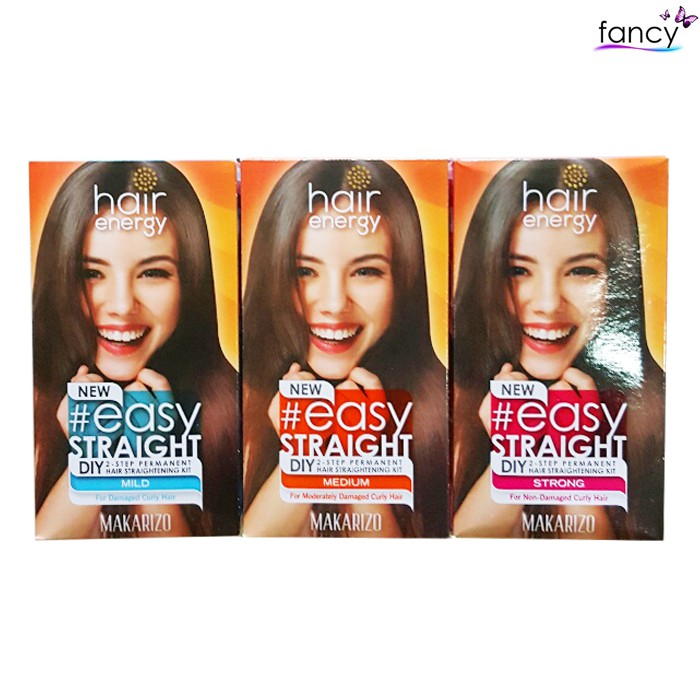 Makarizo Straight Set Hair Energy Easy Straight 2x120ml Shopee Philippines