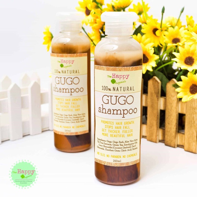 Gugo Bark Shampoo, 250ml, The Happy Organics Shopee Philippines