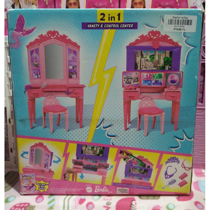 barbie vanity playset