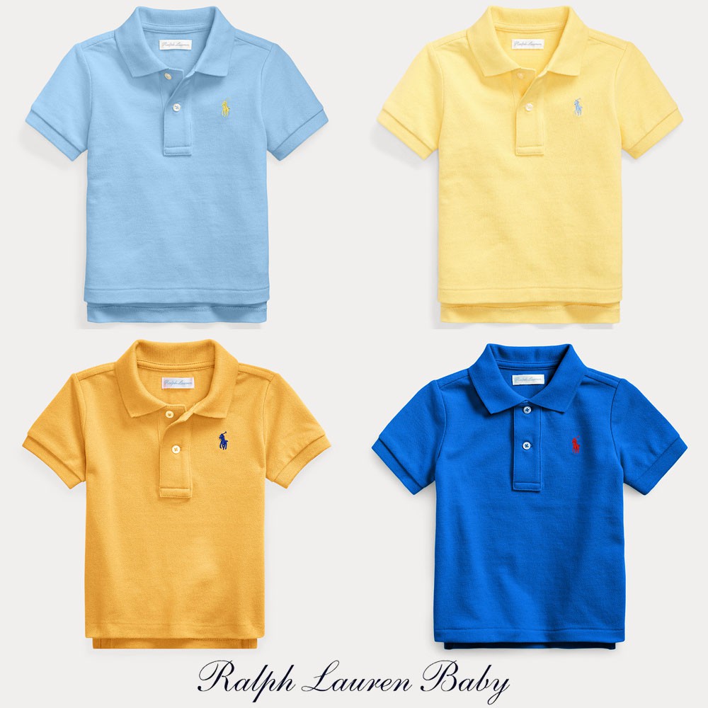 Authentic RALPH LAUREN Baby Boy Big Pony Pink Polo Shirt 24M 2 years old |  Shopee Philippines