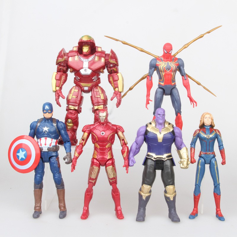 marvel superhero action figure set