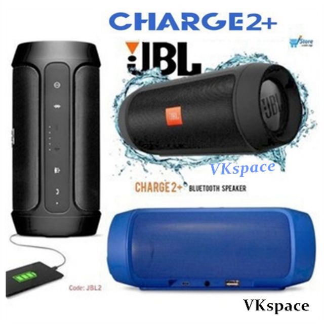 Jbl Charge 2 Bluetooth Speaker Fm Radio Wireless Portable Shopee Philippines