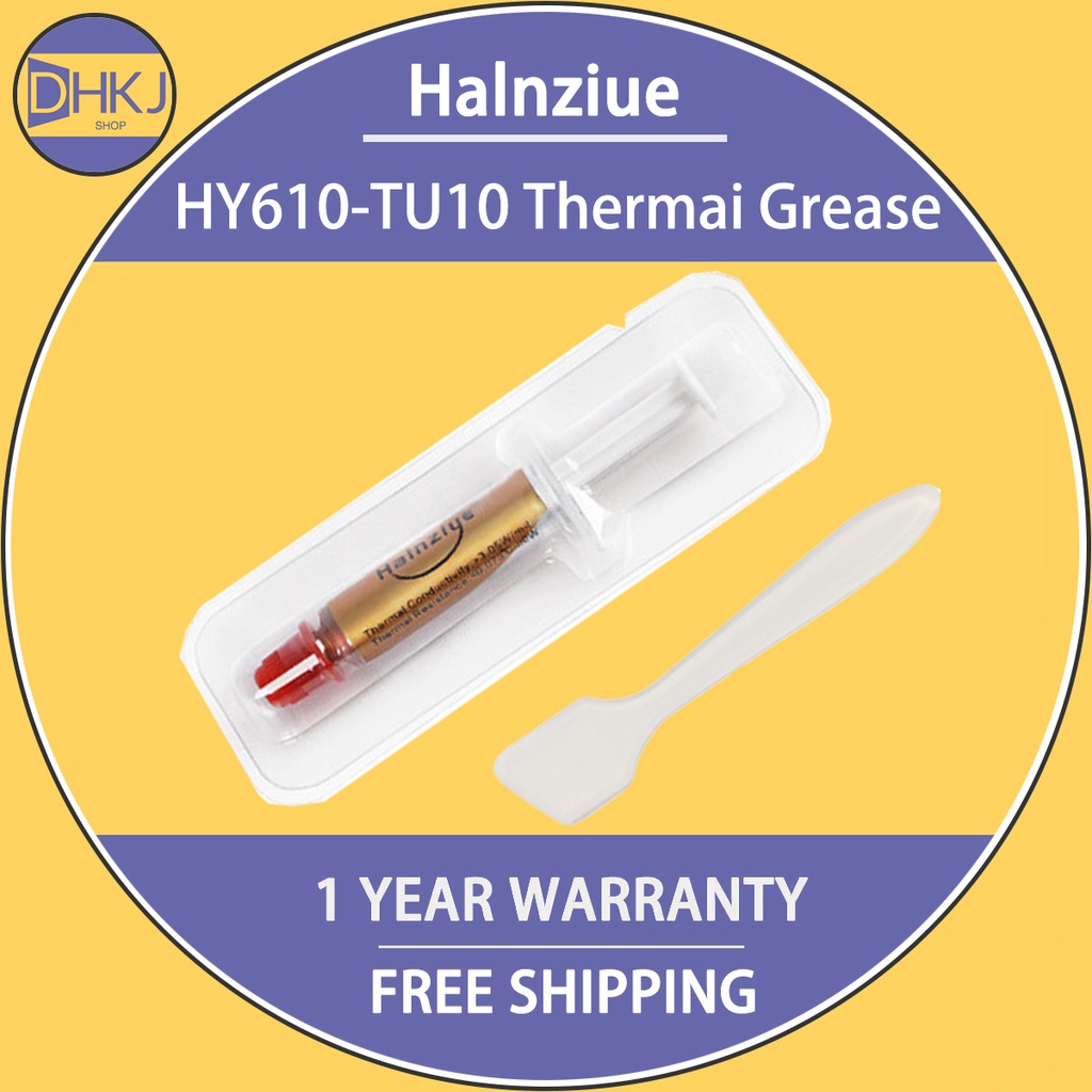 Thermal Paste Halnziue HY610TU10 Thermai Grease For CPU Heat Sink for