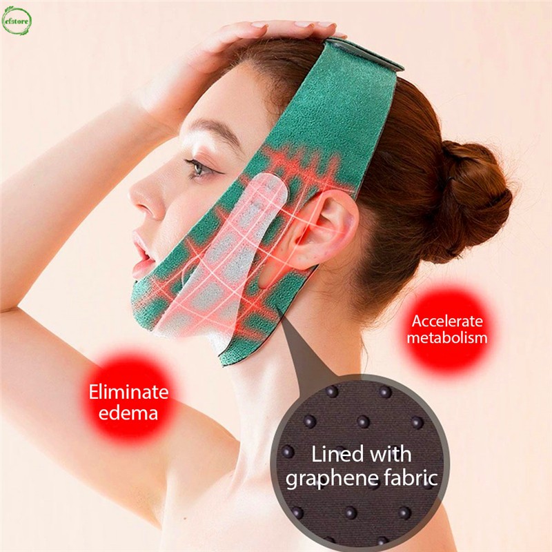 CF Face Slimming Mask V Shape Bandage Face Slim Belt Face Lifting Cheek Mask Chin Lift Up Face