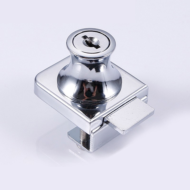 Zinc Alloy Lock Glass Display Cabinet Showcase Locks For 5 8mm