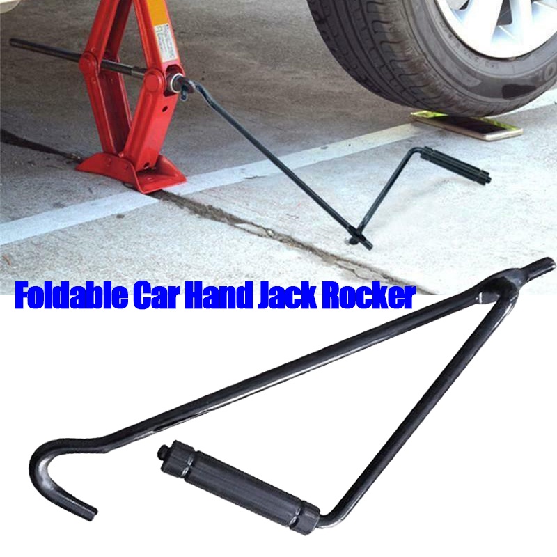 Foldable Car Hand Jack Rocker For Car Jack Folding Handle Scissor Jack