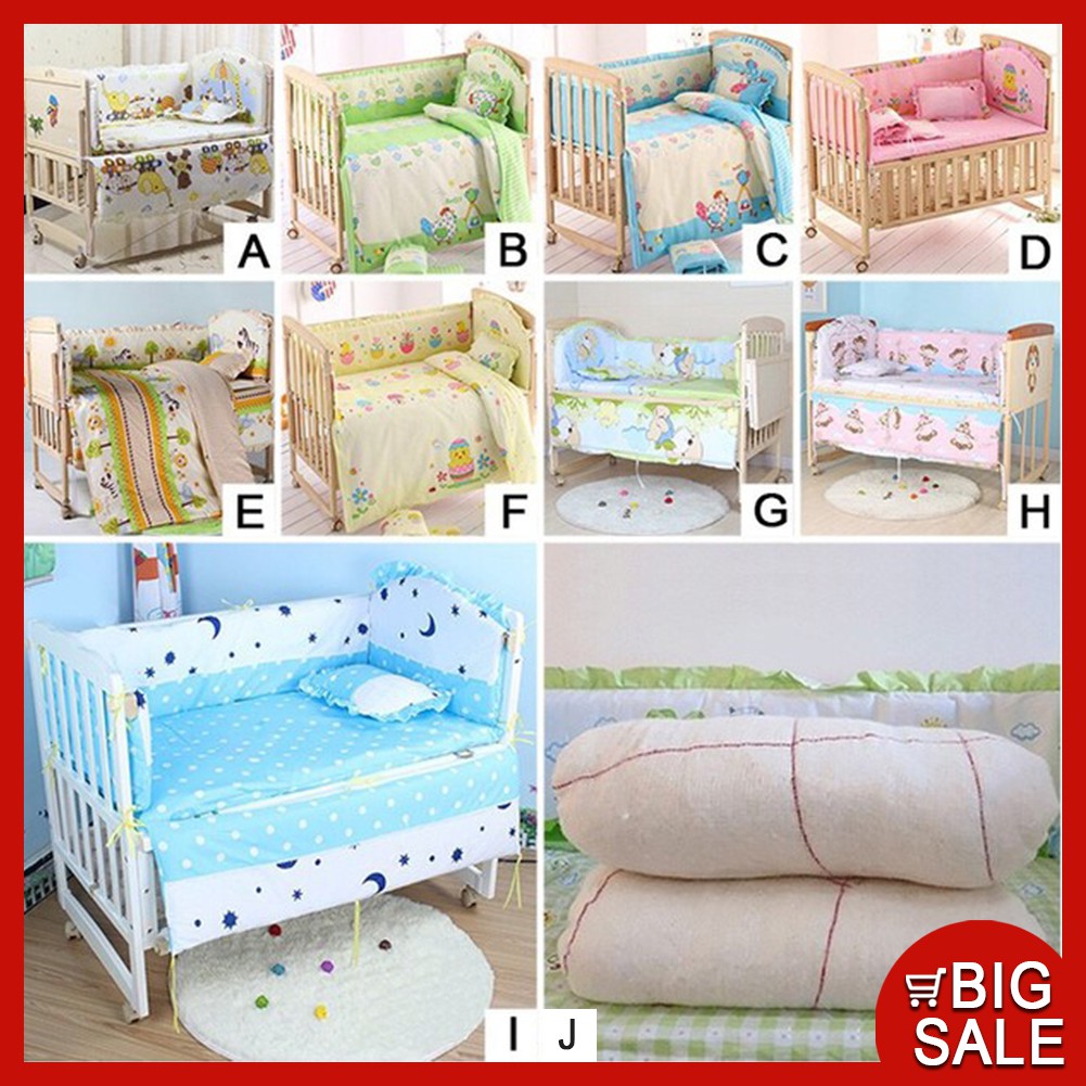 2019 New Baby Girl Boy Bedding Set Cotton Bed Crib New Design