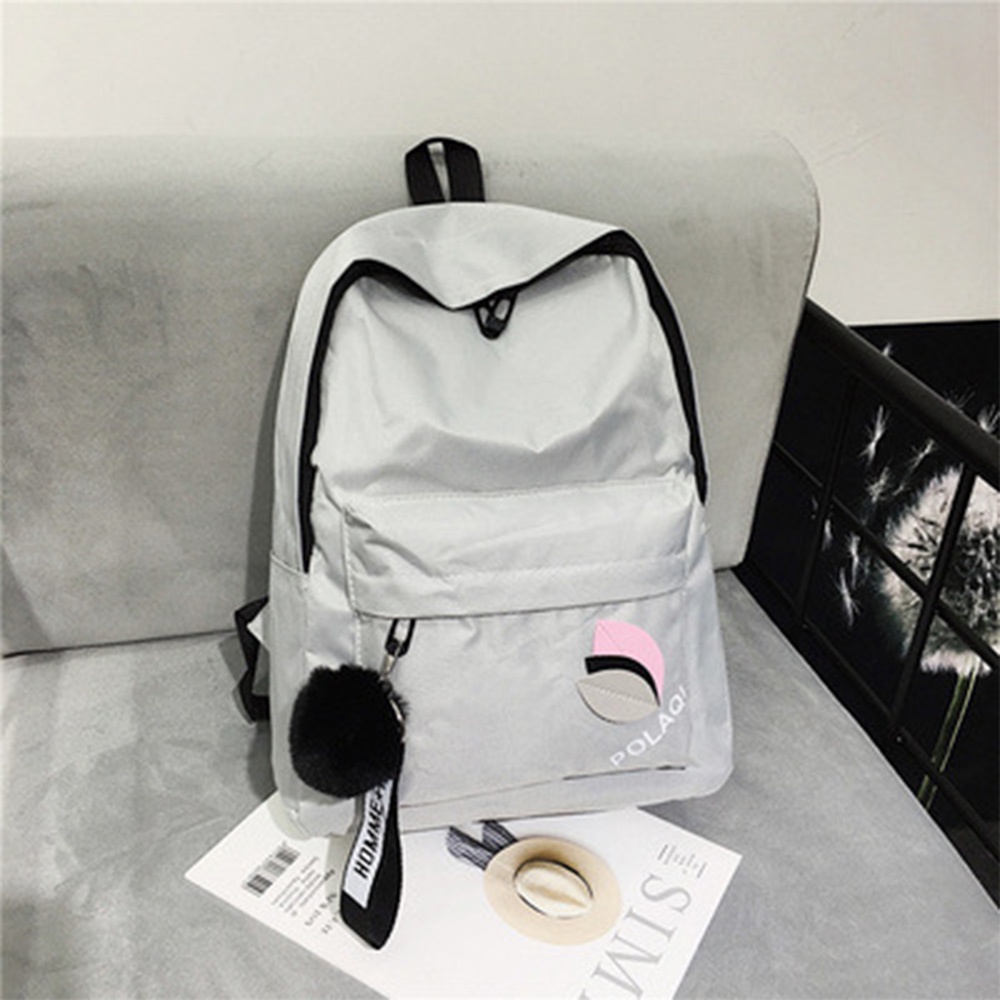 Green Mint Felly Canvas Korean Backpack | Shopee Philippines