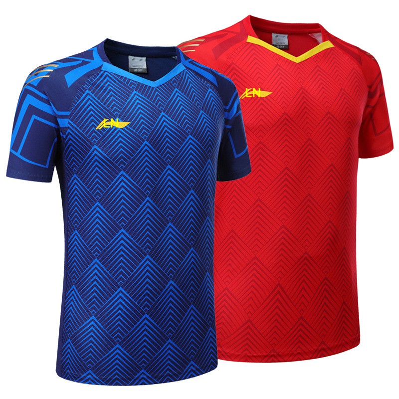 The new national table tennis shirt shortsleeved competition clothing