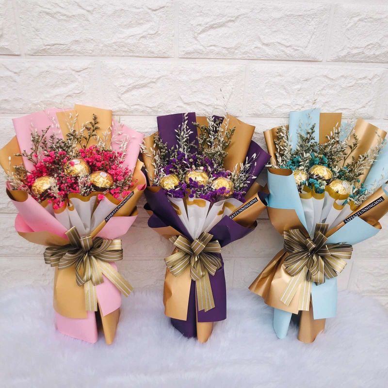 Ferrero Blooms Dried Flowers Shopee Philippines