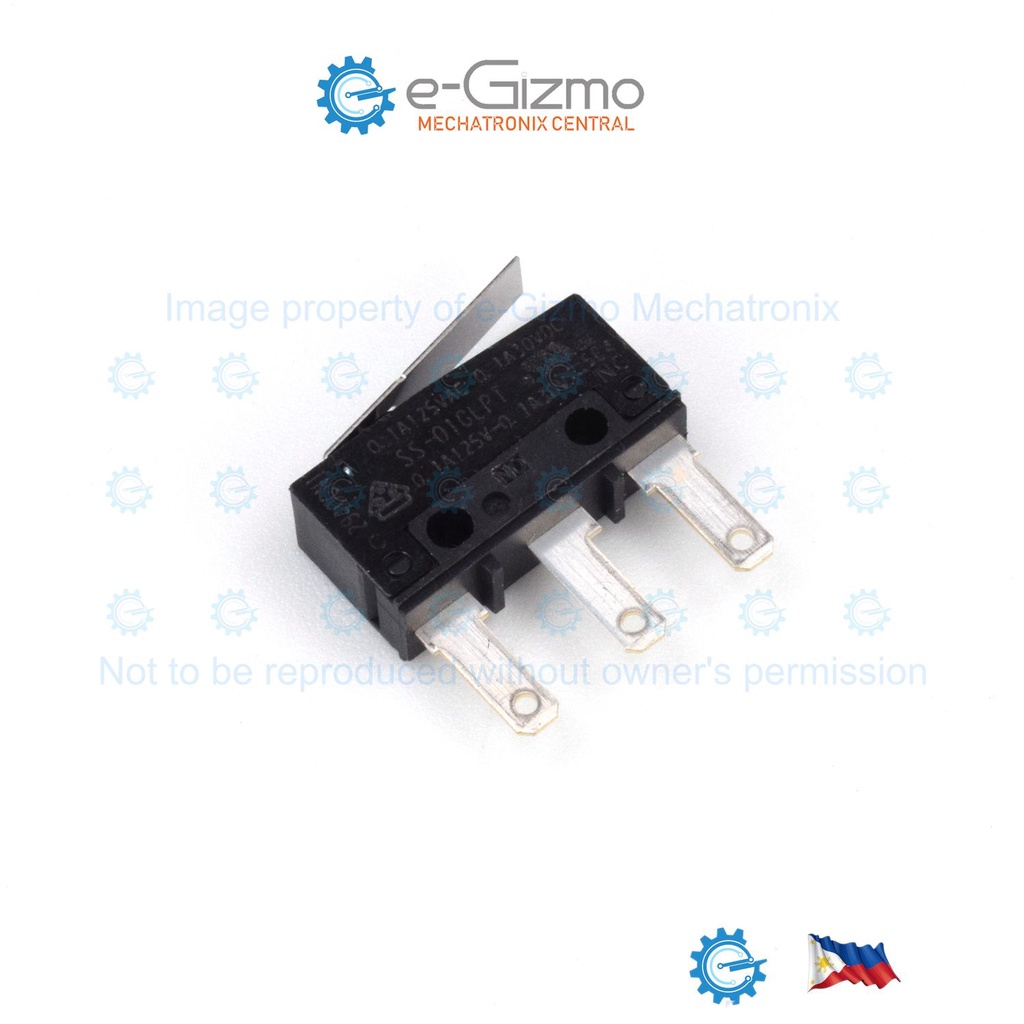 Omron Micro Limit Switch SS-01GLP 125VAC 30VDC 0.1A SPDT | Shopee ...