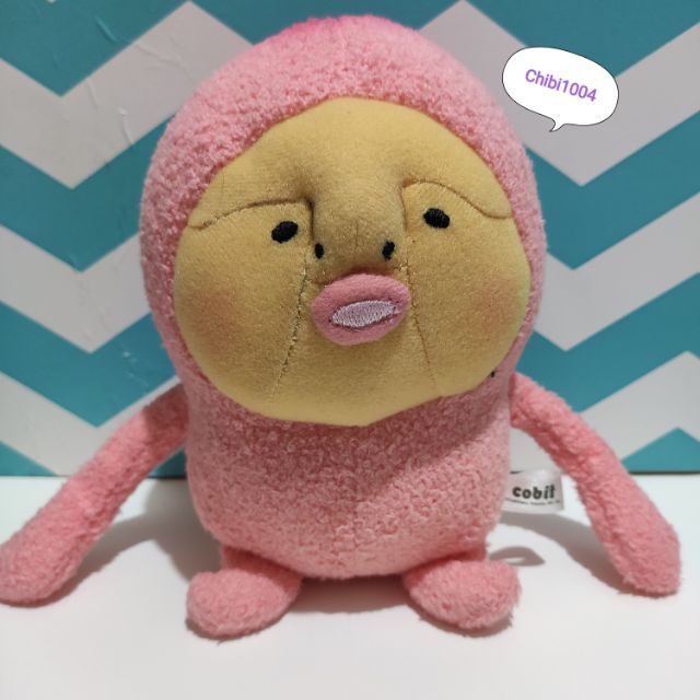peach plush toy
