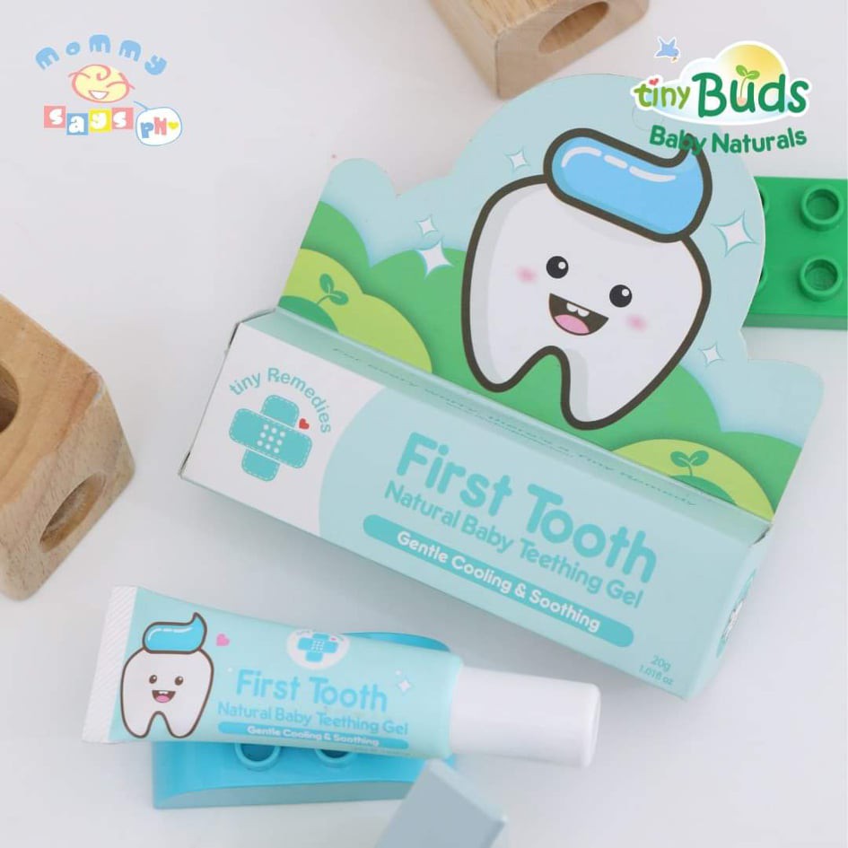 Tiny Buds First Tooth Natural Baby Teething Gel (20g) Shopee Philippines