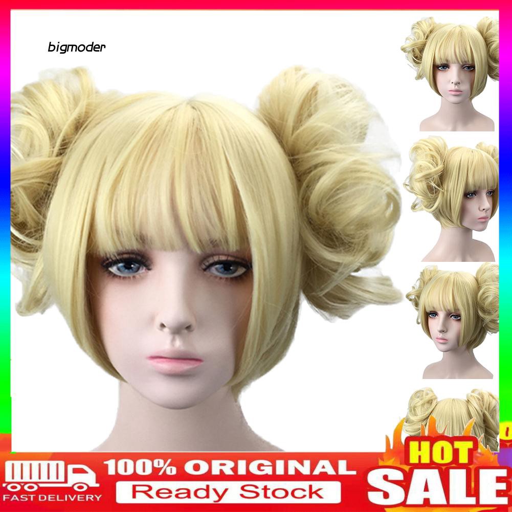 Big Halloween Anime Party Short Straight Hair Full Bangs Cosplay