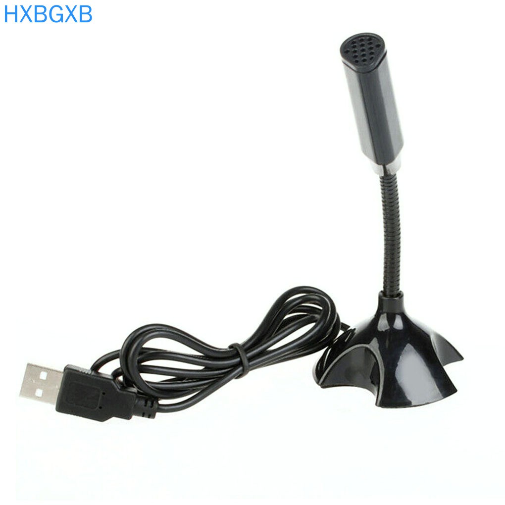 HXBG Desktop USB Microphone Computer Laptop Mini Microphone Flexible