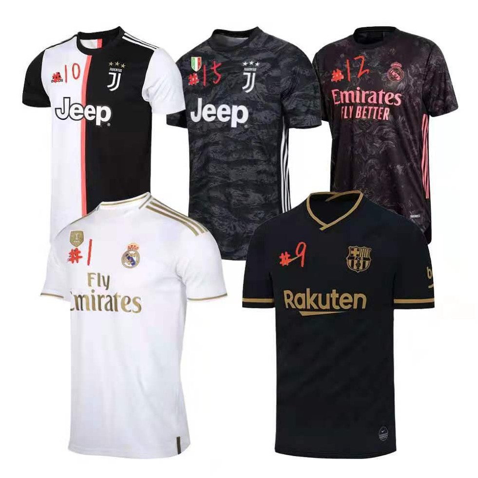 Download White Real Madrid FLY EMIRATES Short-Sleeve Soccer Jersey ...