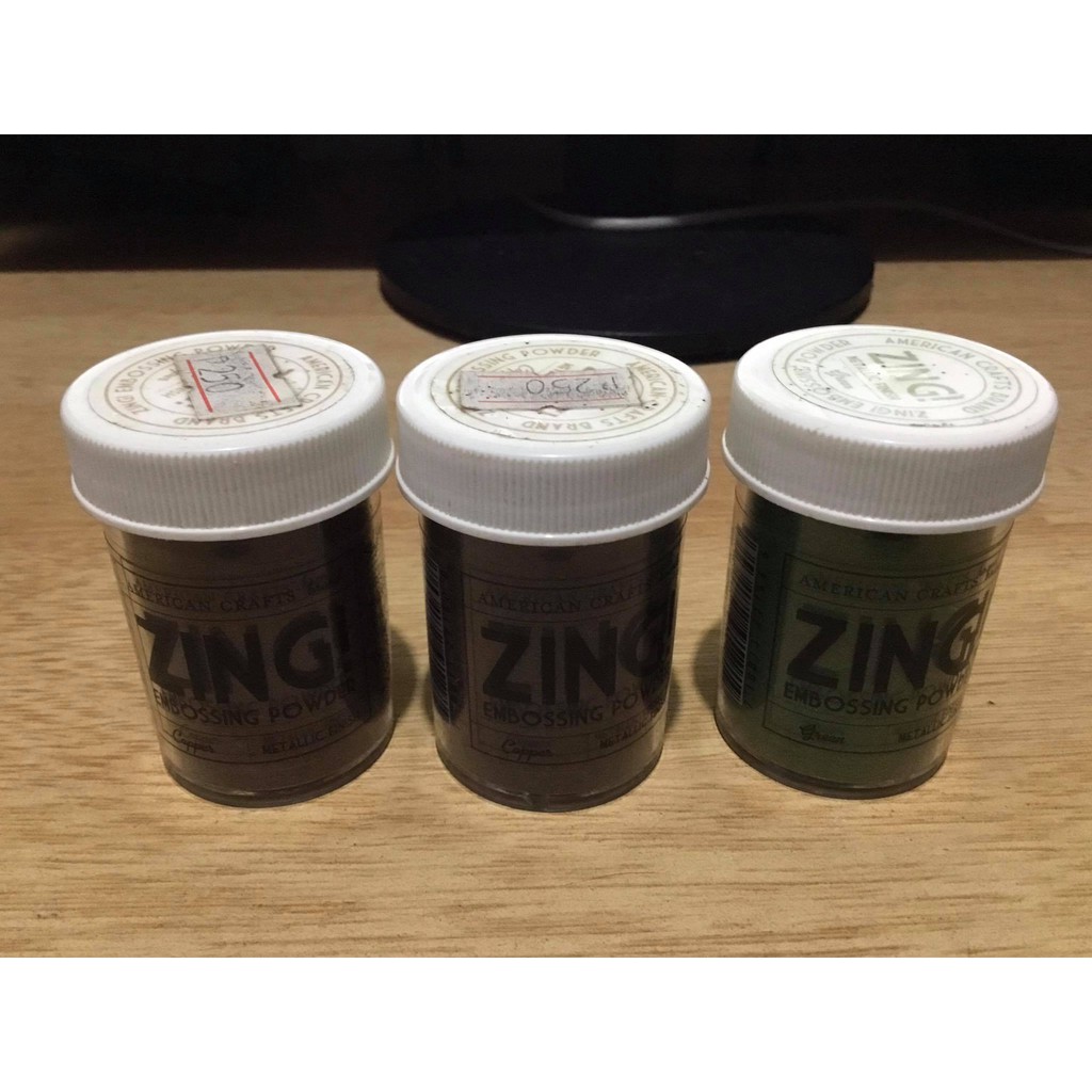 Zing Embossing Powder Metallic Finish Shopee Philippines