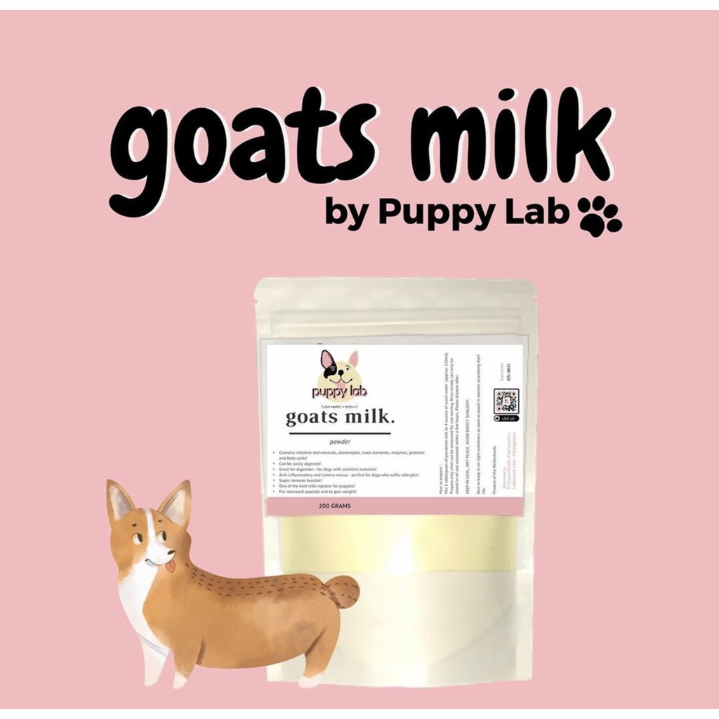 Goats Milk for Pets [Puppies, Dogs, Kittens, Cats, Bunnies, & Hamsters