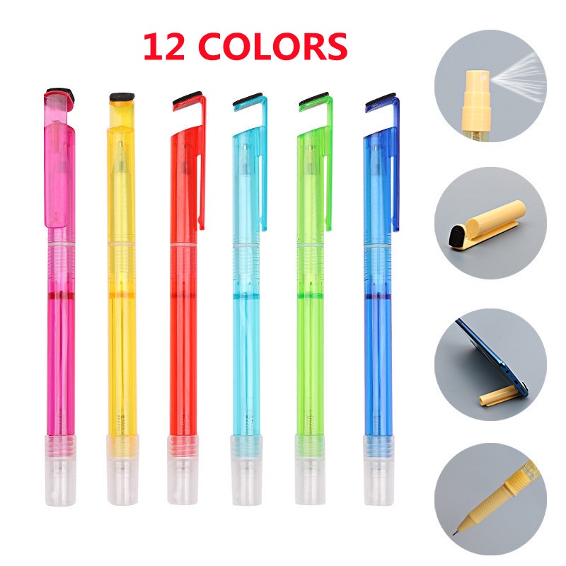 4 in 1 Spray pen / Sanitizer Pen/ Pen with spray / stationery pen/Spray ...