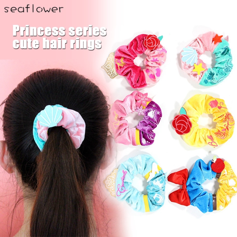 Stretch Hair Ties Bands Rope Ponytail Holders Headband For