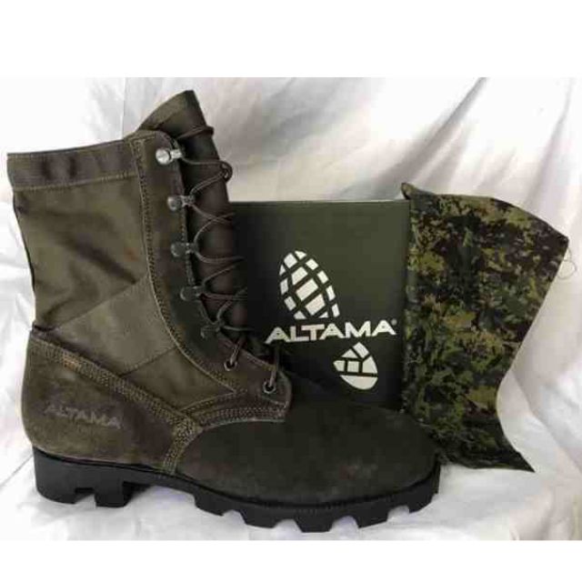 altama green jungle boots