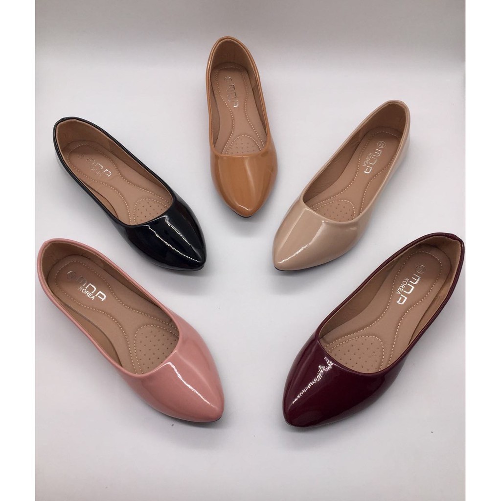 [soso] New Plain Flat Pointed office formal shoes 3540