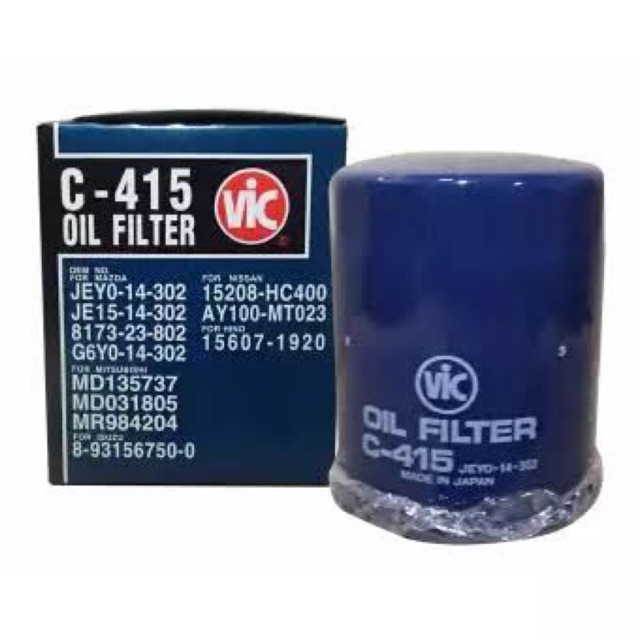 Original Vic Oil Filter C415 Mitsubishi MirageG4/ Lancer/ XPANDER