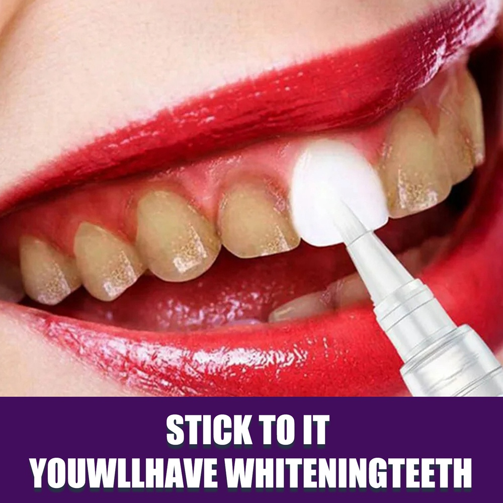 Teeth Whitening Pen Repair Bright White Anti-Sensitive Remove Smoke Stains Plaque Tooth Whitening Pen
