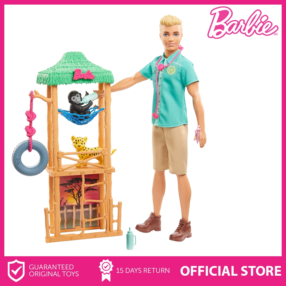 barbie vet playset