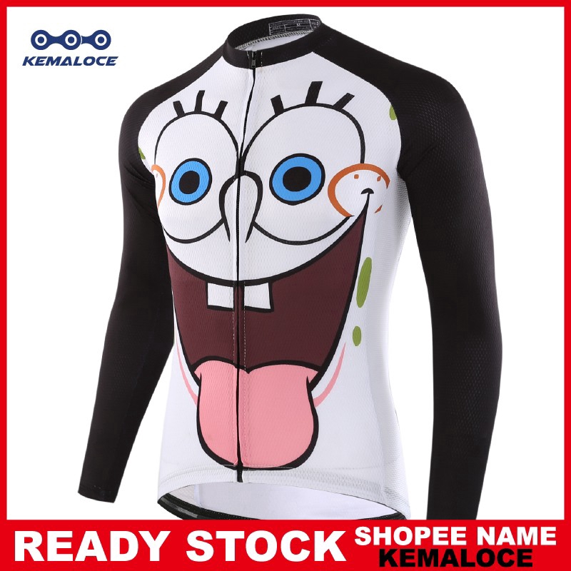 cartoon cycling jersey