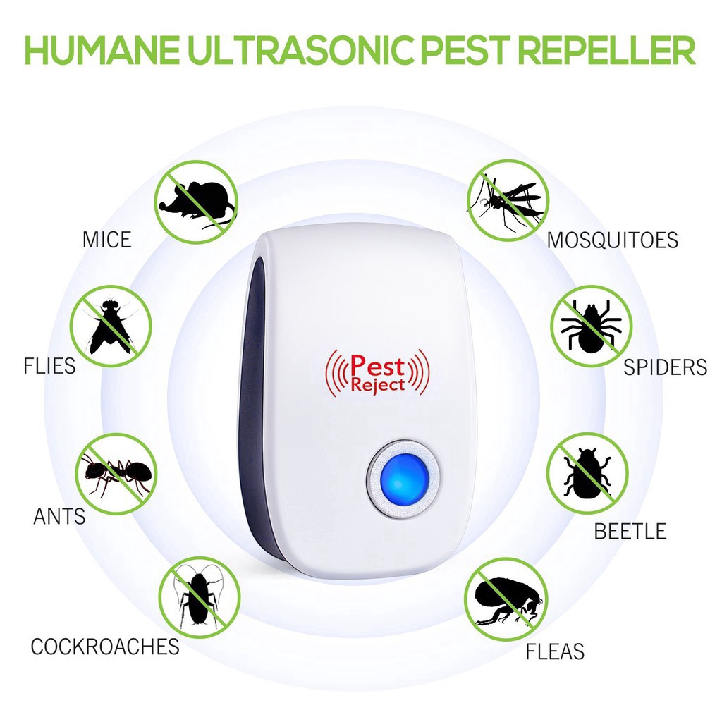 Ang Ultrasonic Electronic Insect Repeller Pest Reporter ...