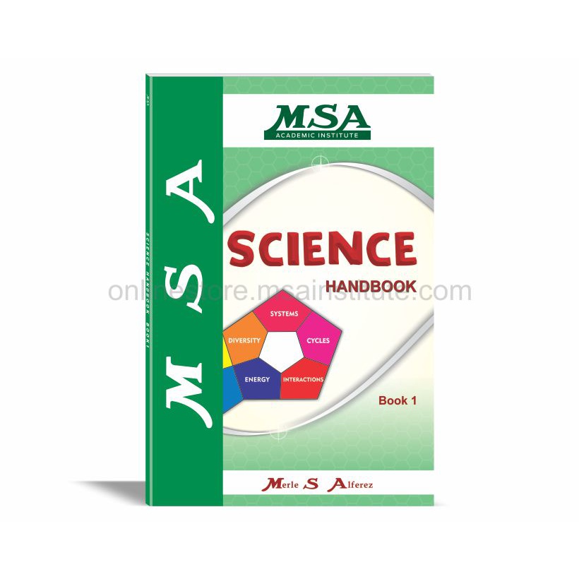 MSA Science Handbook book1 (Authentic / Brand New) | Shopee Philippines