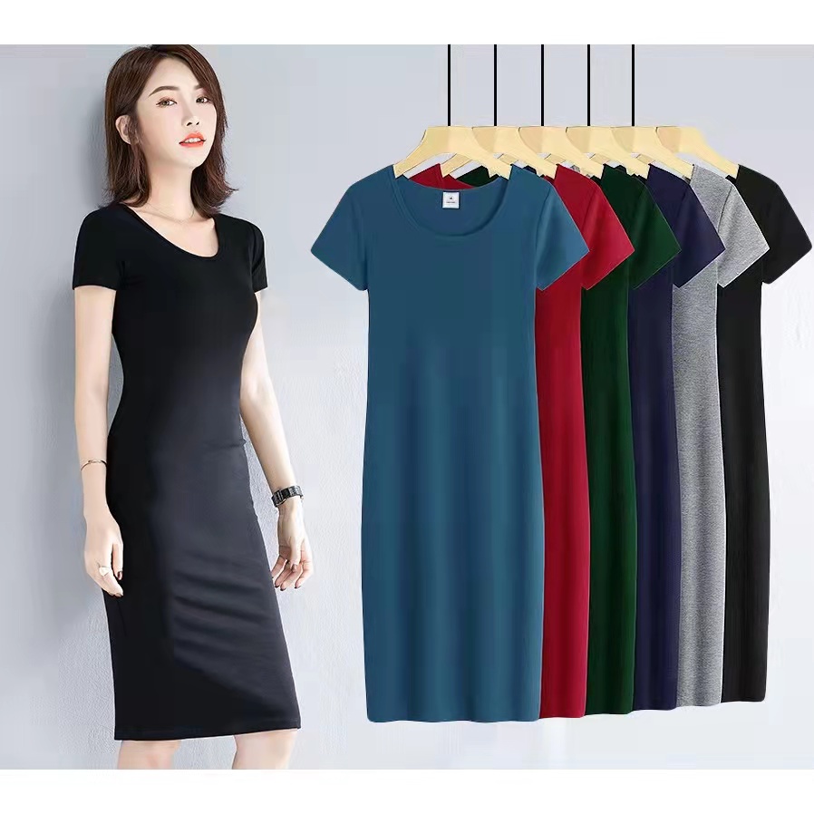 knee length dress - Dresses Best Prices and Online Promos - Women's Apparel  May 2022 | Shopee Philippines