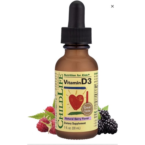 ChildLife Essentials Vitamin D3 Vitamin D Drops for Kids (30ml